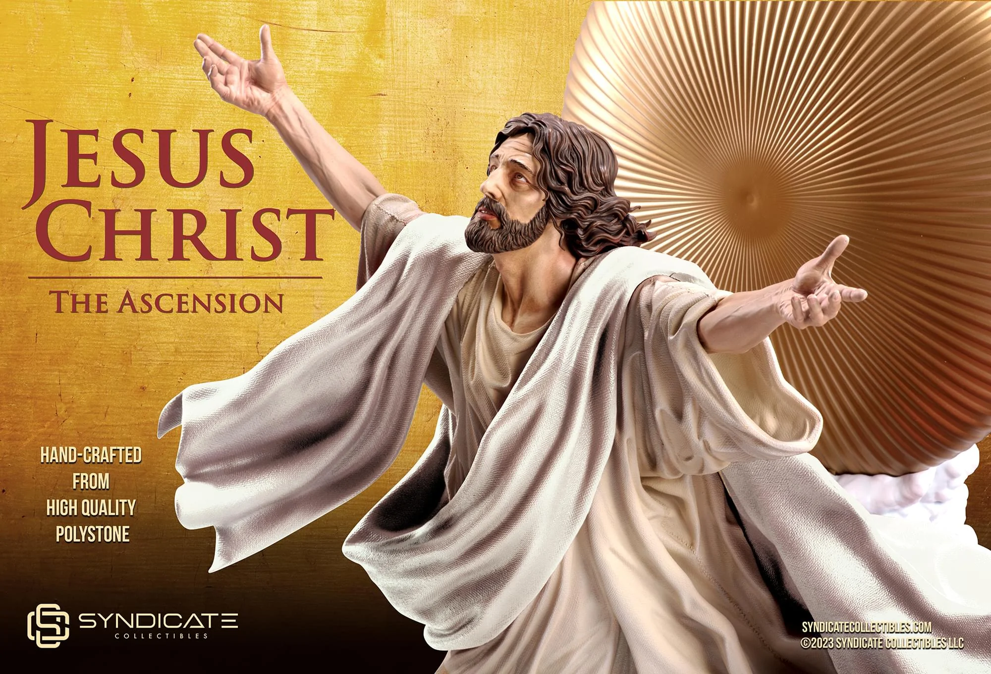 Ascension of Jesus Christ 11-Inch Premium Statue | 1:10 Scale White Robe Edition - Image 8