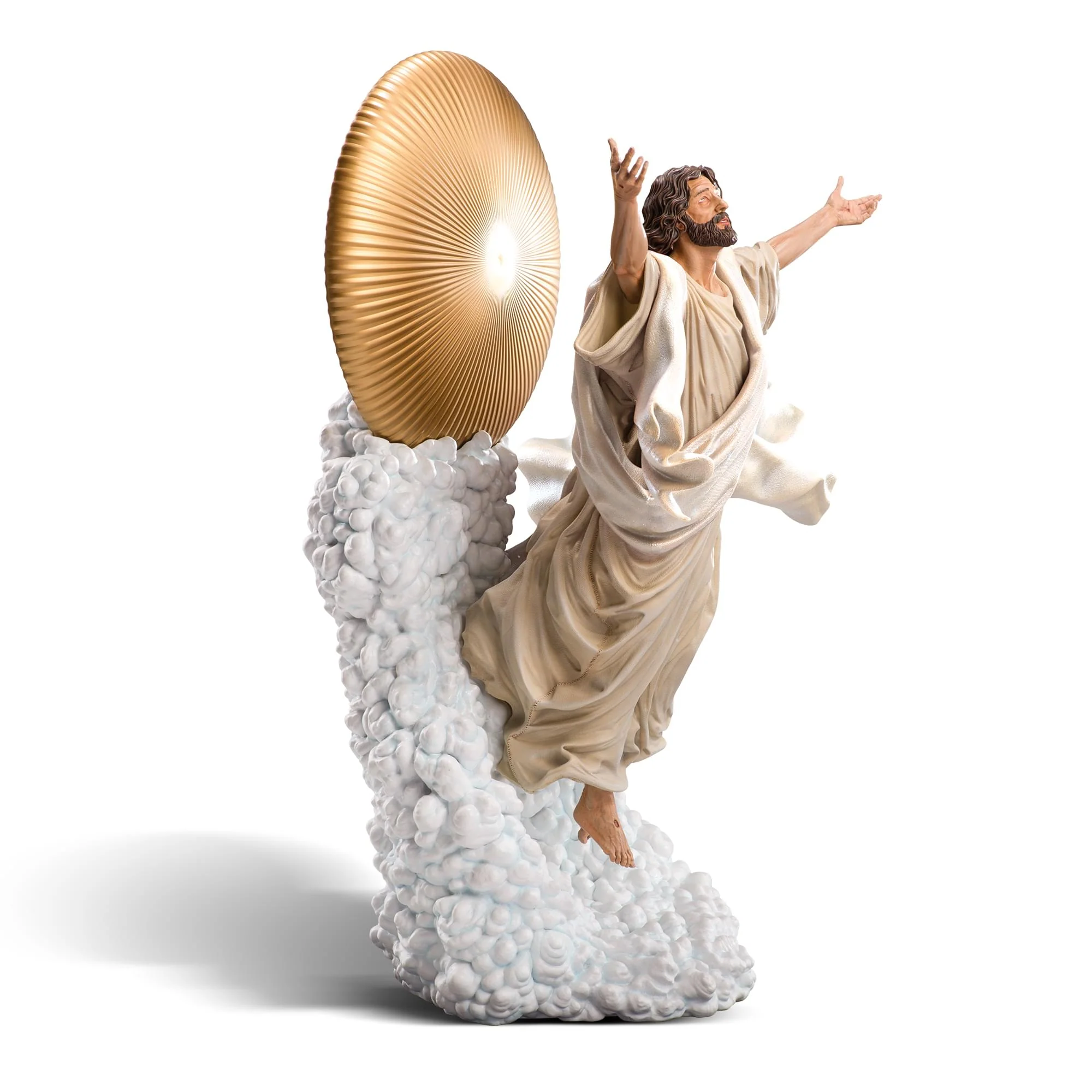 Ascension of Jesus Christ 27-Inch Premium Statue | 1:4 Scale White Robe Edition - Image 3