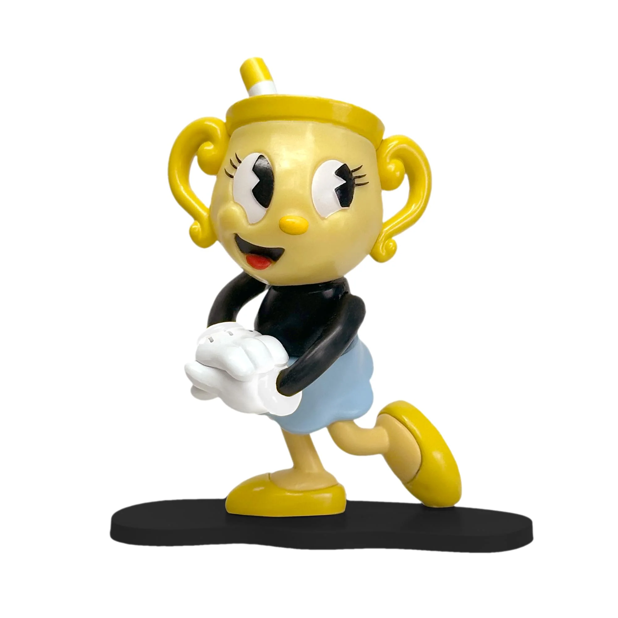 Cuphead Create-A-Figure 3-Inch Mini Figure | Ms. Chalice - Image 6
