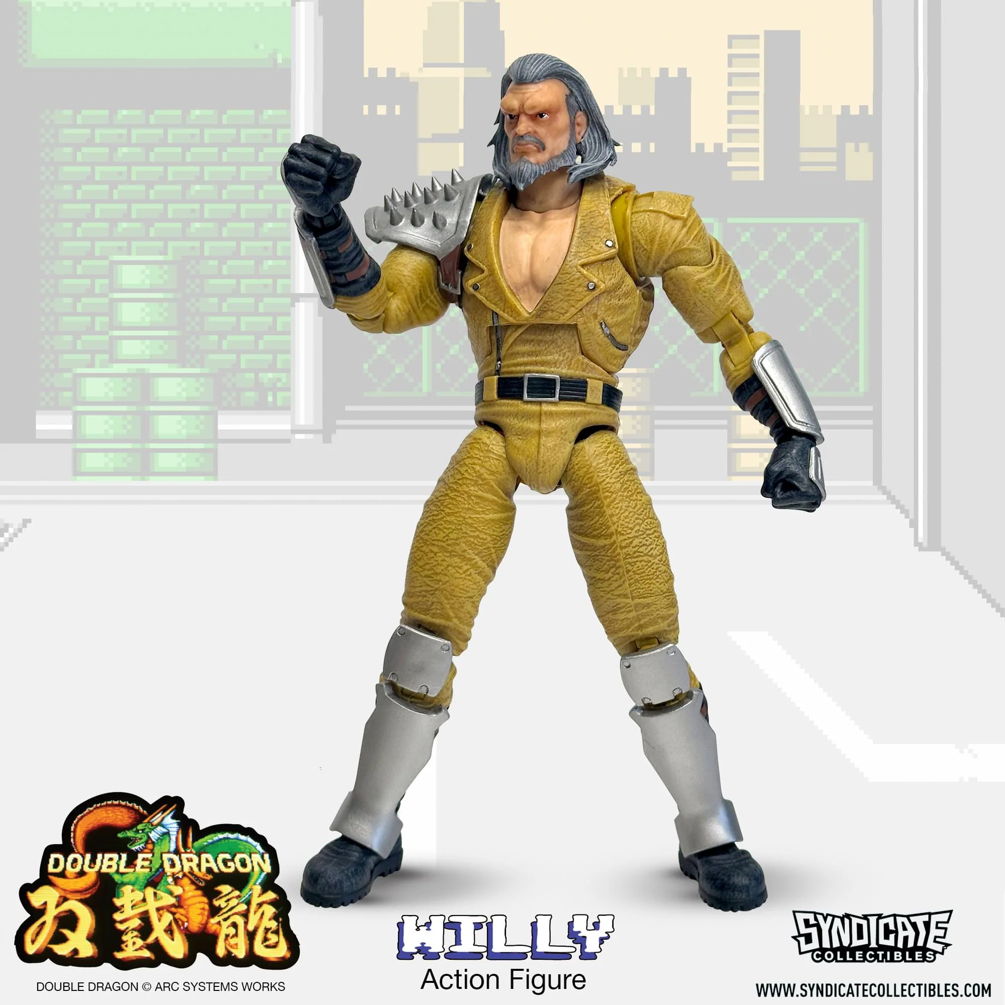 Double Dragon Willy 7-Inch Deluxe Action Figure - Image 3