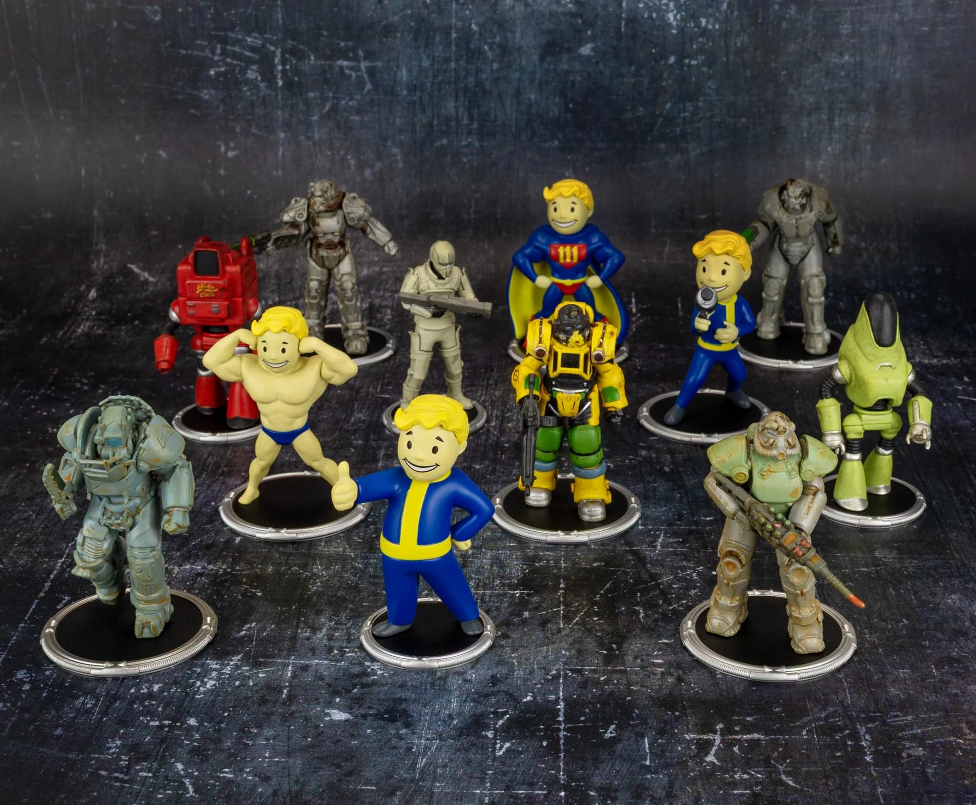 Fallout Nukatron and Synth Mini Figure Set (Build-a-Figure Deathclaw) - Image 10
