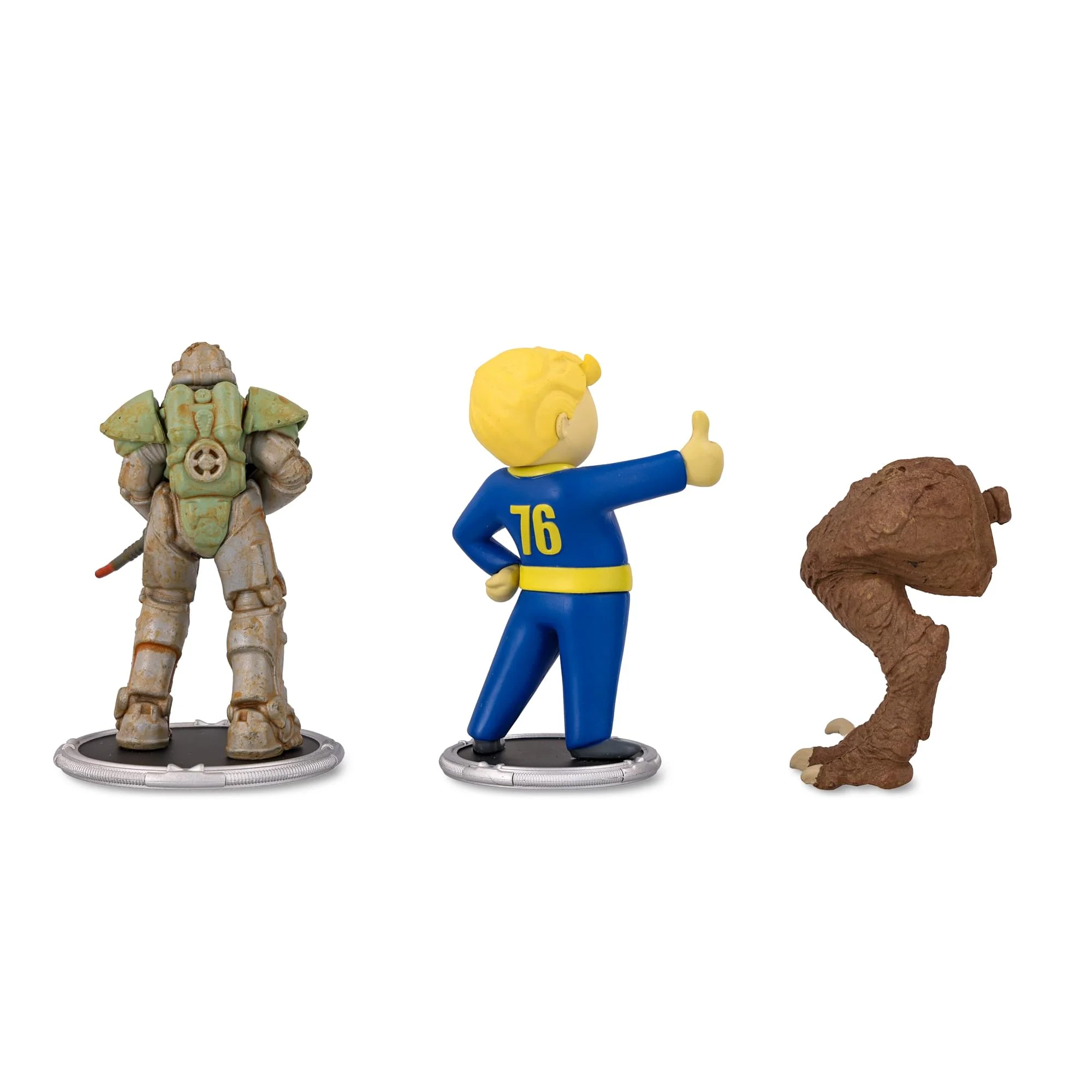 Fallout T-51 and Vault Boy (Classic) Mini Figure Set (Build-a-Figure Deathclaw) - Image 4