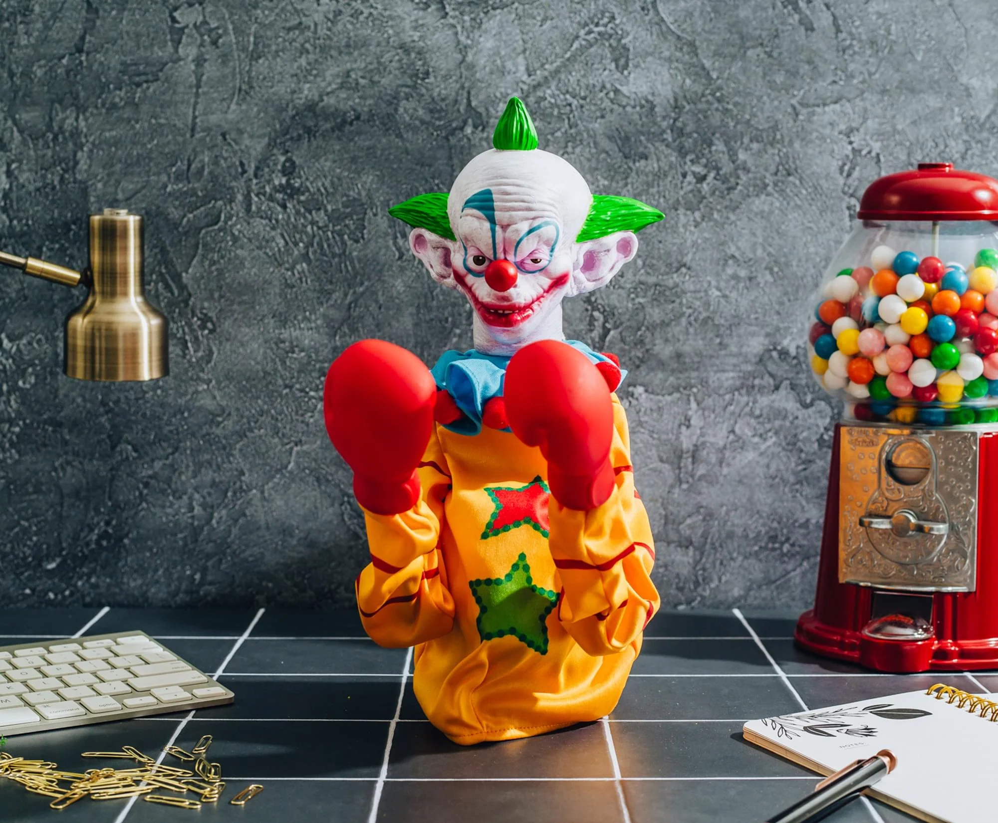 Horror Reachers Killer Klowns Shorty 13-Inch Boxing Puppet | Toynk Exclusive - Image 9