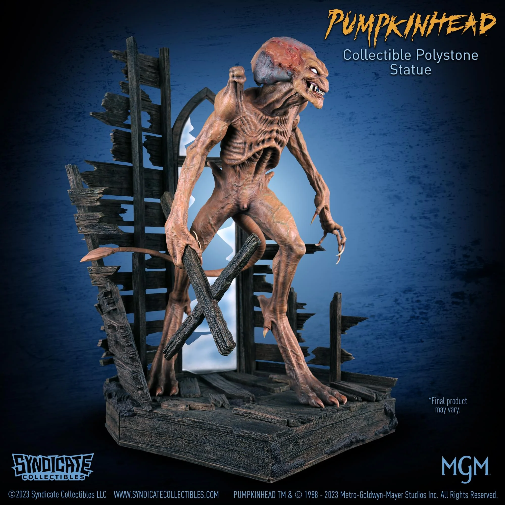 Pumpkinhead 1:4 Scale Polystone Statue | Classic Edition - Image 7